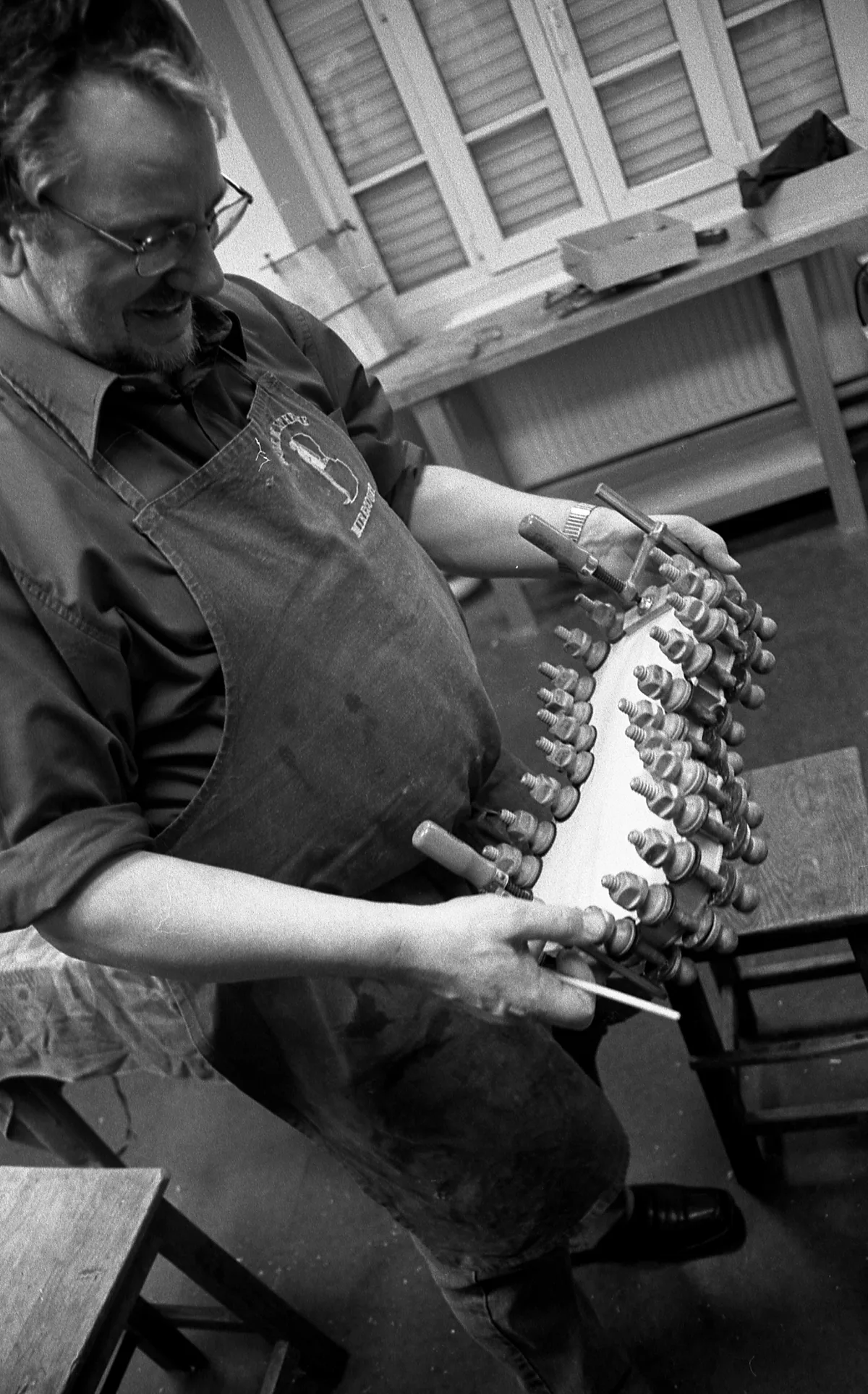 Dans l’atelier d'un luthier
